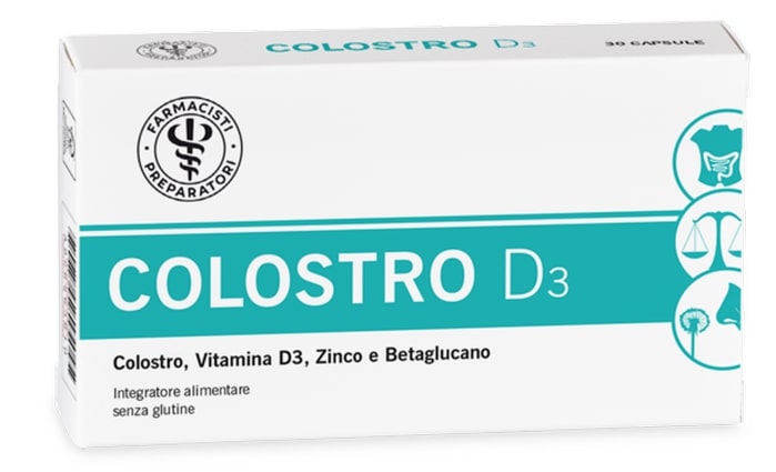 LFP COLOSTRO D3 30 CAPSULE - Farma Nice