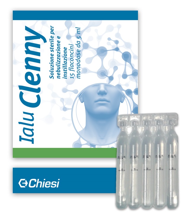 IALU CLENNY 15 FLACONCINI 5 ML SOLUZIONE STERILE PER NEBULIZZAZIONE E INSTILLAZIONE CON ACIDO IALURONICO - Farma Nice