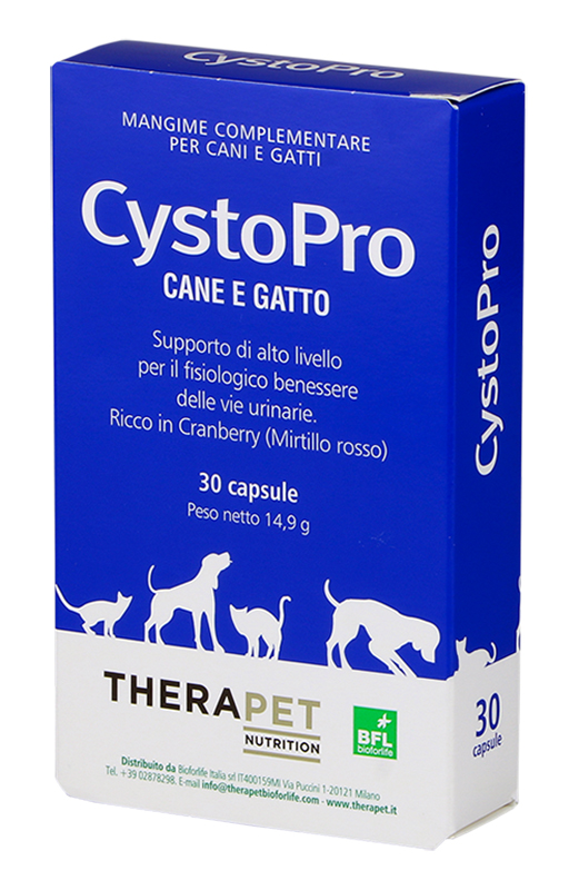 CYSTOPRO THERAPET 30 CAPSULE - Farma Nice