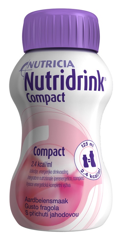 NUTRIDRINK COMPACT FRAGOLA 4X125 ML - Farma Nice