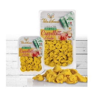 PASTA DI VENEZIA CAPPELLETTI AL CRUDO ALL'UOVO SENZA GLUTINE 250 G - Farma Nice