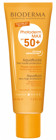 PHOTODERM MAX AQUAFLUID NP FLUIDO SOLARE SPF 50+ UVA 24 40 ML - Farma Nice