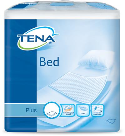 TRAVERSA PER INCONTINENZA TENA BED NON RIMBOCCABILE 60X60 CM PLUS 40 PEZZI - Farma Nice