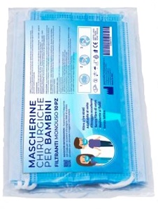 MASCHERINA CHIRURGICA BIMBO 10 PEZZI - Farma Nice