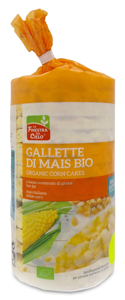 FSC GALLETTE DI MAIS CON SALE BIOLOGICHE 110 G - Farma Nice