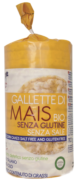FSC GALLETTE DI MAIS SENZA SALE BIOLOGICHE 110 G - Farma Nice