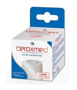 BENDA ELASTICA AUTOADERENTE CEROXMED 4 X 400 CM 1 PEZZO - Farma Nice