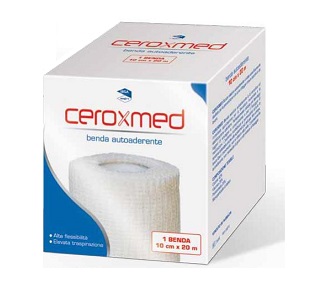BENDA ELASTICA AUTOADERENTE CEROXMED 2000 X 10 CM 1 PEZZO - Farma Nice