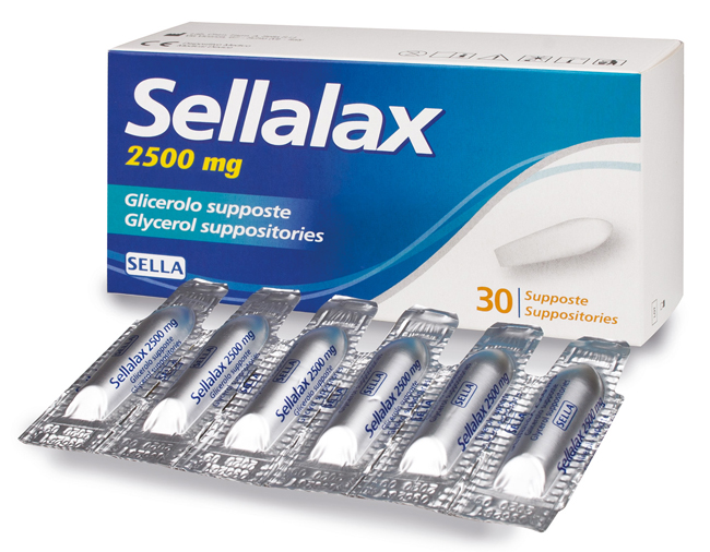 SELLALAX 2500MG SUPPOSTE GLICEROLO 30 PEZZI - Farma Nice