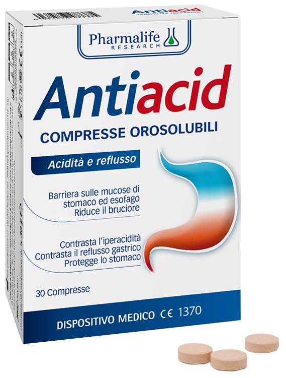 ANTIACID 30 COMPRESSE OROSOLUBILI - Farma Nice