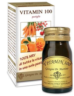 VITAMIN 100 60 PASTIGLIE - Farma Nice