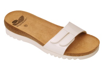 SCARPA LUWIN SYNTHETIC PATENT WOMENS WHITE 40 - Farma Nice