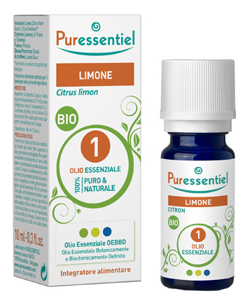 PURESSENTIEL LIMONE OLIO ESSENZIALE BIO 10 ML - Farma Nice