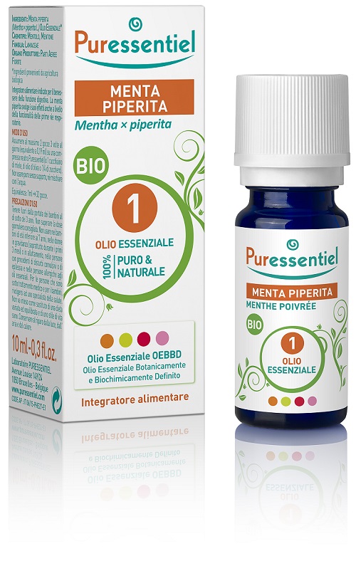 PURESSENTIEL MENTA PIPERITA OLIO ESSENZIALE BIO 10 ML - Farma Nice