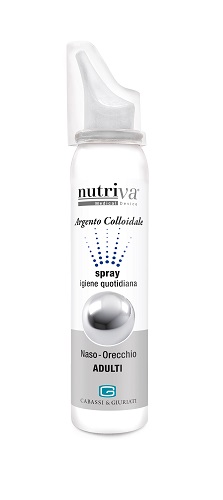 NUTRIVA ARGENTO COLLOIDALE NASO/ORECCHIE 100 ML - Farma Nice