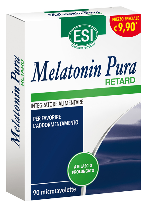 ESI MELATONIN PURA RETARD 90 MICROTAVOLETTE OFFERTA - Farma Nice
