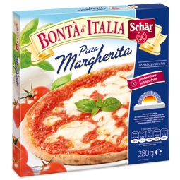 SCHAR SURGELATI PIZZA MARGHERITA SENZA LATTOSIO 280 G - Farma Nice