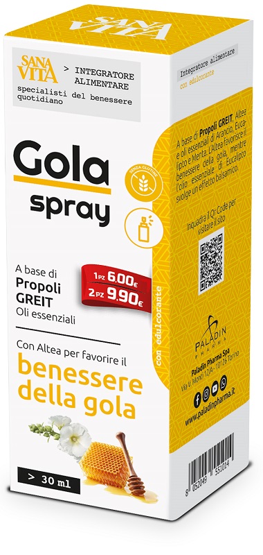 SANAVITA GOLA SPRAY 30 ML - Farma Nice