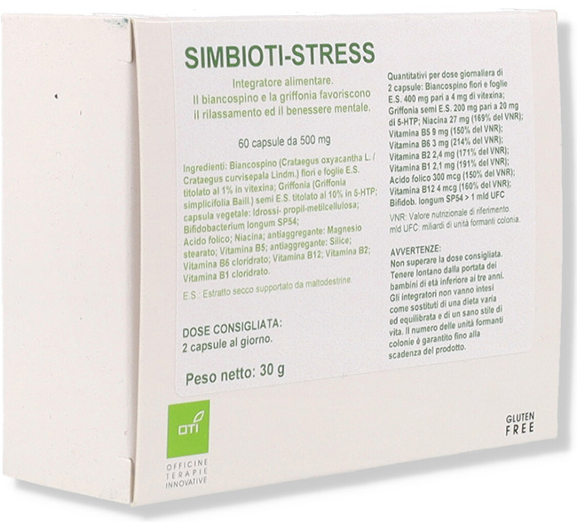 SIMBIOTI-STRESS 60 CAPSULE - Farma Nice
