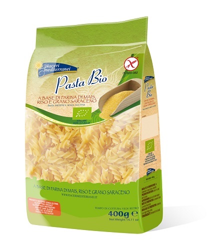 PIACERI MEDITERRANEI FUSILLI BIO 400 G - Farma Nice