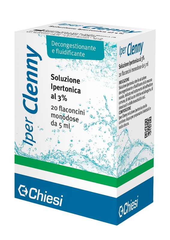 IPER CLENNY SOLUZIONE IPERTONICA MONODOSE 20 FLACONI 2 ML - Farma Nice