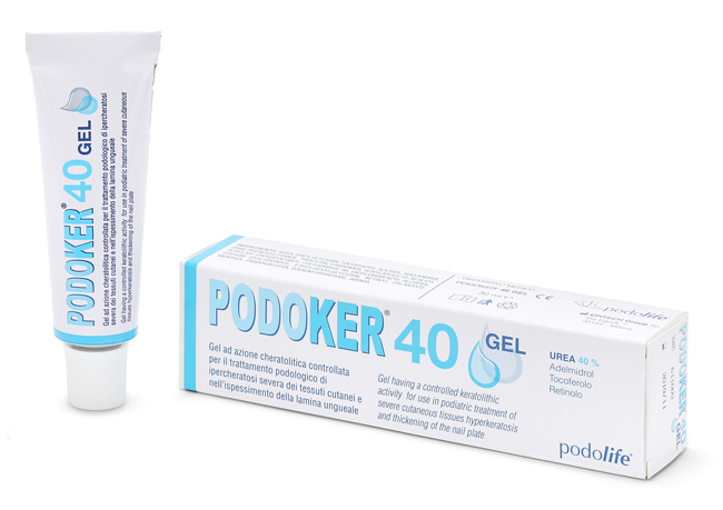 PODOKER 40 GEL AZIONE CHERATOLITICA TUBO DA 30 ML CON APPLICATORE - Farma Nice