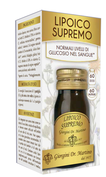 LIPOICO SUPREMO 60 PASTIGLIE - Farma Nice
