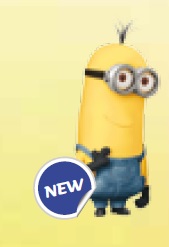 WARMIES PELUCHE MINION KEVIN - Farma Nice