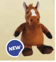 WARMIES PELUCHE CAVALLO PELO RASO - Farma Nice