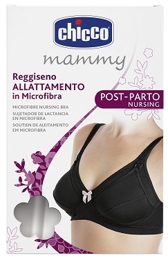 CHICCO MAMMY REGGISENO MICROFIBRA ALLATTAMENTO NERO 4C - Farma Nice