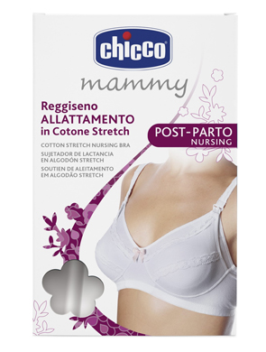 CHICCO MAMMY REGGISENO COTONE ALLATTAMENTO BIANCO 4C - Farma Nice