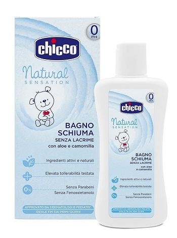 CHICCO BAGNOSCHIUMA NATURAL SENSATION 500 ML - Farma Nice