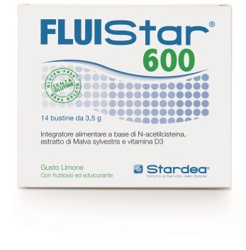 FLUISTAR 600 14 BUSTINE 3,5 G - Farma Nice