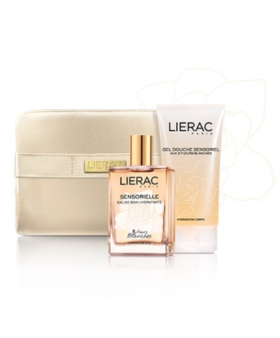 LIERAC COFANETTO EAU SENSORIELLE AI 3 FIORI BIANCHI - Farma Nice