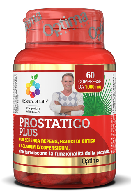 COLOURS OF LIFE PROSTATICO PLUS 60 COMPRESSE 1000 MG - Farma Nice