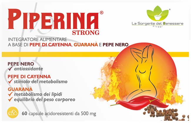 PIPERINA STRONG 60 CAPSULE - Farma Nice