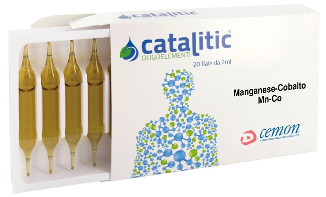 CATALITIC OLIGOELEMENTI MANGANESE COBALTO MN-CO 20 AMPOLLE - Farma Nice
