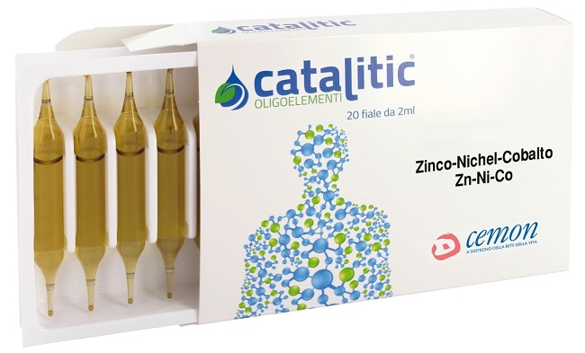 CATALITIC OLIGOELEMENTI ZINCO NICHEL COBALTO ZN-NI-CO 20 AMPOLLE - Farma Nice