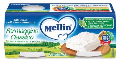 MELLIN BABY FORMAGGINO CLASSICO 2 X 80 G - Farma Nice