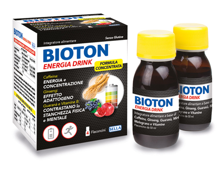 BIOTON ENERGIA DRINK 4 FLACONCINI X 50 ML - Farma Nice