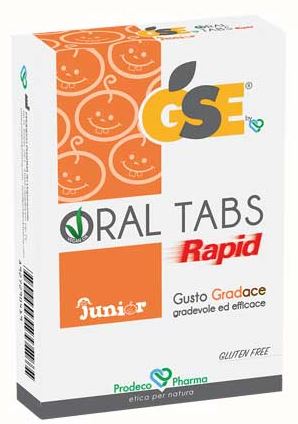 GSE ORAL TABS RAPID JUNIOR 12 COMPRESSE - Farma Nice