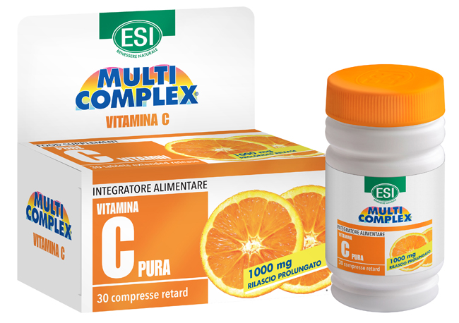 ESI MULTICOMPLEX VITAMINA C PURA 1000 MG RETARD 30 COMPRESSE - Farma Nice