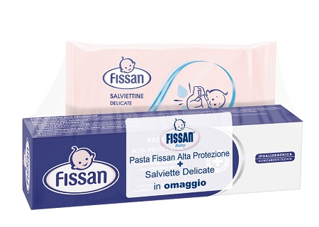 FISSAN SPECIAL PACK PASTA ALTA PROTEZIONE 100 ML + 15 SALVIETTE - Farma Nice