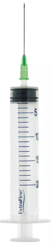 SIRINGA EXTRAFINE 20 ML CON AGO 2 GAUGE 21 0,80X40MM CONO ECCENTRICO 1 PEZZO - Farma Nice