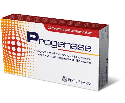 PROGENASE 20 COMPRESSE GASTROPROTETTE - Farma Nice