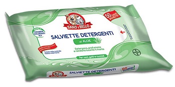 SANO E BELLO SALVIETTE DETERGENTI ALL'ALOE 50 PEZZI - Farma Nice