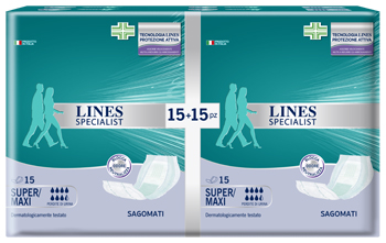 LINES SPECIALIST SAGOMATO MAXI 30 PEZZI - Farma Nice