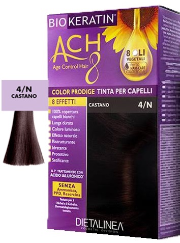 BIOKERATIN ACH8 COLOR PRODIGE 4/N CASTANO - Farma Nice