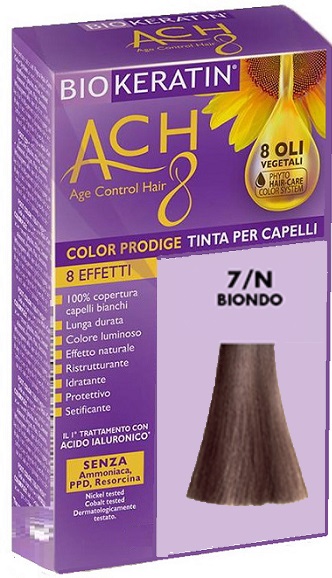 BIOKERATIN ACH8 COLOR PRODIGE 7/N BIONDO - Farma Nice