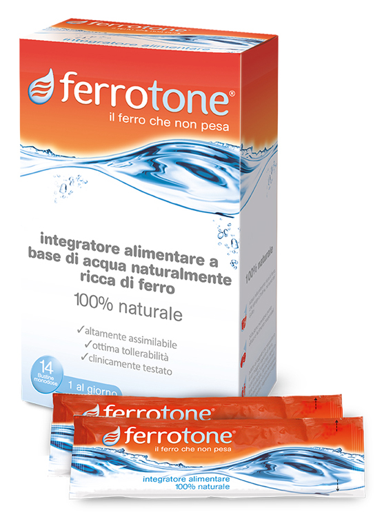 FERROTONE 14 BUSTINE 20 MG - Farma Nice